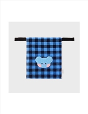 Buy Bt21 - Minini Basic Check String Pouch Koya