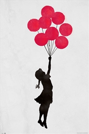 Buy Girl Floating Poster