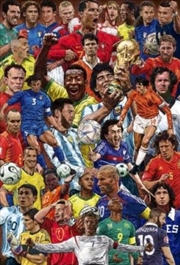 Buy Legendary Soccer Players Poster