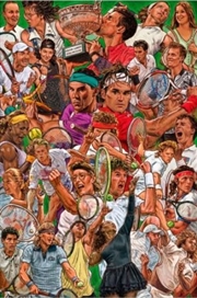 Buy Legendary Tennis Players Poster