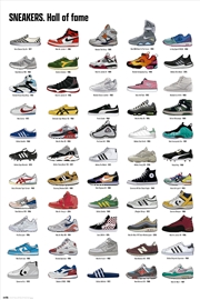 Buy Sneakers Hall Of Fame Poster