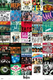 Buy The Beatles Singles Covers Poster