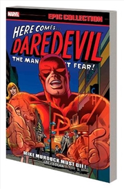 Buy Daredevil Epic Collection Mike Murdock