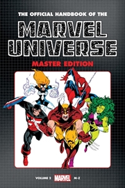 Buy OFFICIAL HANDBOOK OF THE MARVEL UNIVERSE: MASTER EDITION OMNIBUS VOL. 2 HEROES COVER