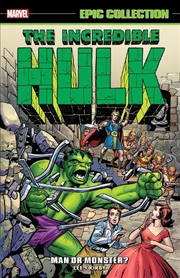 Buy Incredible Hulk Epic Col Man Or Monster