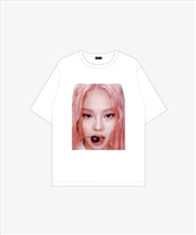 Buy Blackpink Jennie - Mantra 2nd Official Md Oversized T-Shirts White - Size 1