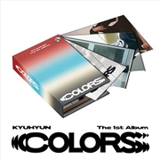 Buy Kyuhyun - 1st Album [Colors] (Color Swatch Book Ver.)