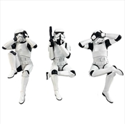 Buy Three Wise Sitting Stormtroopers