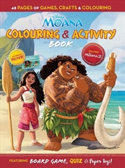 Buy Moana 2: Colouring and Activity Book (Disney) EMBARGOED OCTOBER 15, 2024