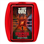 Buy Stranger Things Top Trumps Quiz