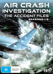 Buy Air Crash Investigations - The Accident Files - Season 1-5