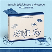 Buy Wonho - 2025 Season's Greetings [Bright Sky] Wall Calendar Ver.