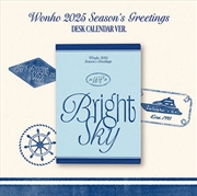 Buy Wonho - 2025 Season's Greetings [Bright Sky] Desk Calendar Ver.