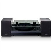 Buy Lenco Turntable with Bluetooth & 2 Separate Speakers - Black