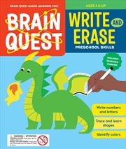 Buy Brain Quest Write and Erase: Preschool Skills