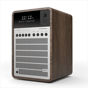 Buy Revo SuperSignal Walnut Tabletop Radio with DAB+, FM and Bluetooth - Walnut Silver