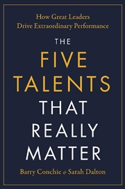 Buy The Five Talents That Really Matter