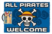 Buy One Piece - All Pirates Welcome - Doormat