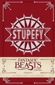 Buy Fantastic Beasts and Where to Find Them: Stupefy Hardcover Ruled Journal