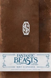 Buy Fantastic Beasts and Where to Find Them: Newt Scamander Hardcover Ruled Journal