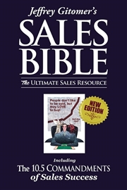 Buy Jeffrey Gitomer's The Sales Bible