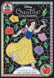 Buy Disney: Stained Glass Adult Colouring Book (Starring Snow White)