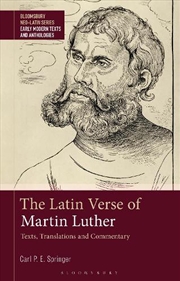 Buy The Latin Verse of Martin Luther: Texts, Translations and Commentary