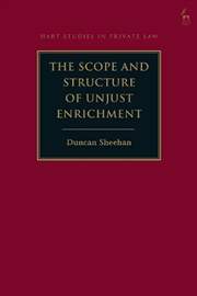 Buy The Scope and Structure of Unjust Enrichment