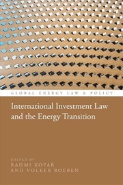 Buy International Investment Law and the Energy Transition