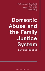 Buy Domestic Abuse and the Family Justice System: Law and Practice