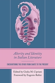 Buy Alterity and Identity in Italian Literature