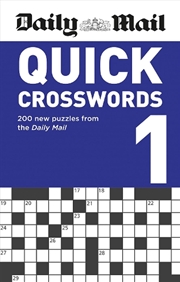 Buy Daily Mail Quick Crosswords Vo