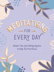 Buy Meditations For Every Day