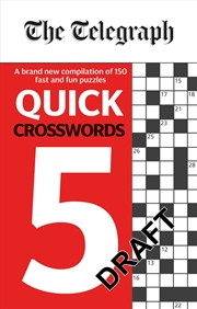 Buy The Telegraph Quick Crosswords