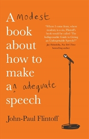 Buy A Modest Book About How to Make an Adequate Speech