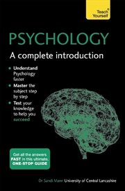 Buy Psychology: A Complete Introduction: Teach Yourself