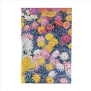 Buy Monet s Chrysanthemums Midi Dot-Grid Hardback Journal (Elastic Band Closure)