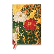 Buy Natsu (Rinpa Florals) Midi Lined Hardback Journal (Wrap Closure)