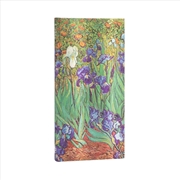 Buy Van Gogh s Irises Slim Lined Hardcover Journal