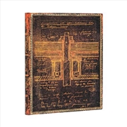 Buy Tesla, Sketch of a Turbine Lined Softcover Flexi Journal