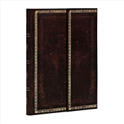 Buy Black Moroccan (Old Leather Collection) Mini Lined Journal