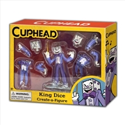 Buy Cuphead - King Dice Create-A-Figure 4" Mini Figure