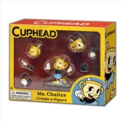 Buy Cuphead - MS Chalice Create-A-Figure 4" Mini Figure