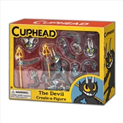 Buy Cuphead - The Devil Create-A-Figure 4" Mini Figure