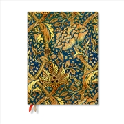 Buy Morris Windrush (William Morris) Ultra 18-month Vertical Hardback Dayplanner 2025 (Elastic Band Clos