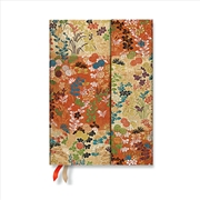 Buy Kara-ori (Japanese Kimono) Midi 18-month Horizontal Hardback Dayplanner 2025 (Wrap Closure)