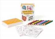 Buy Sugar Skulls Coloring Kit