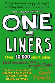 Buy The Mammoth Book of One-Liners