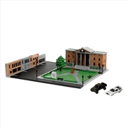 Buy Back to the Future - 1.65" Nano Scene Hill Valley Courthouse Diecast Set