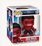 Buy Captain America 4 - Red Hulk 6" Retro Comic Pop! RS